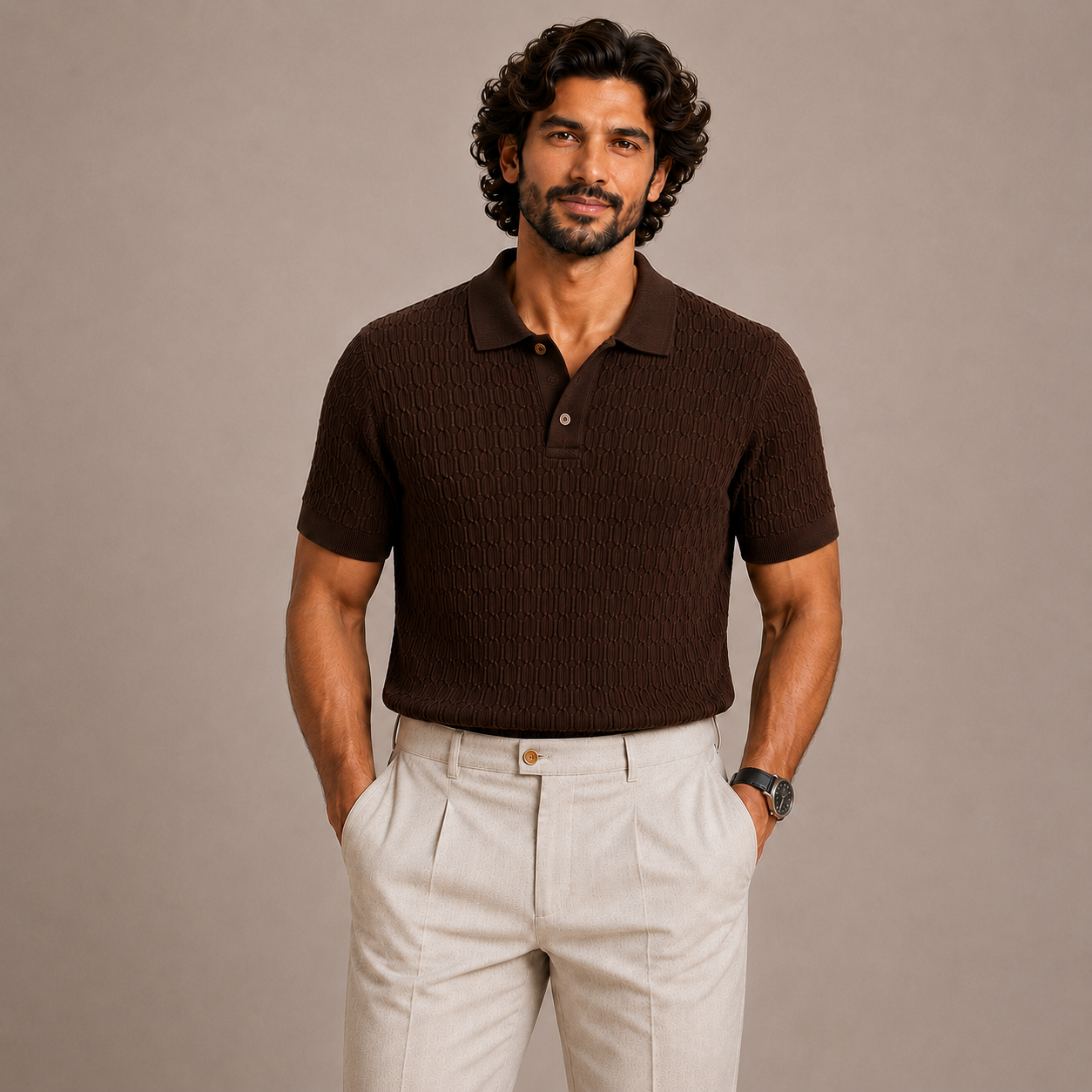 Cable Knit Polos