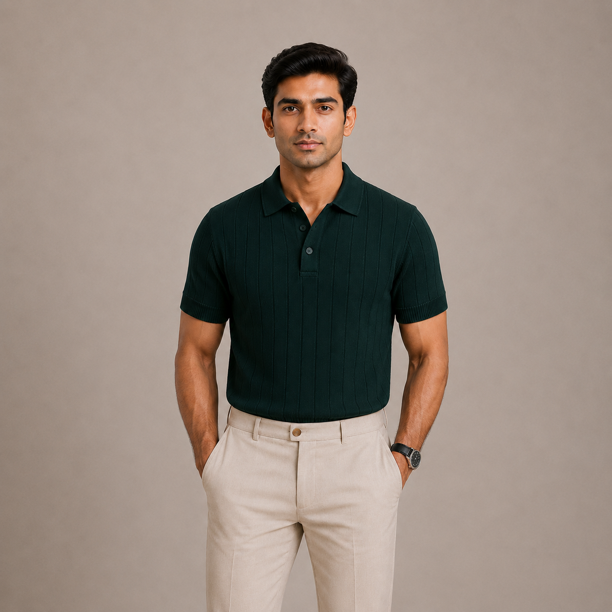 Rib Knit Polos