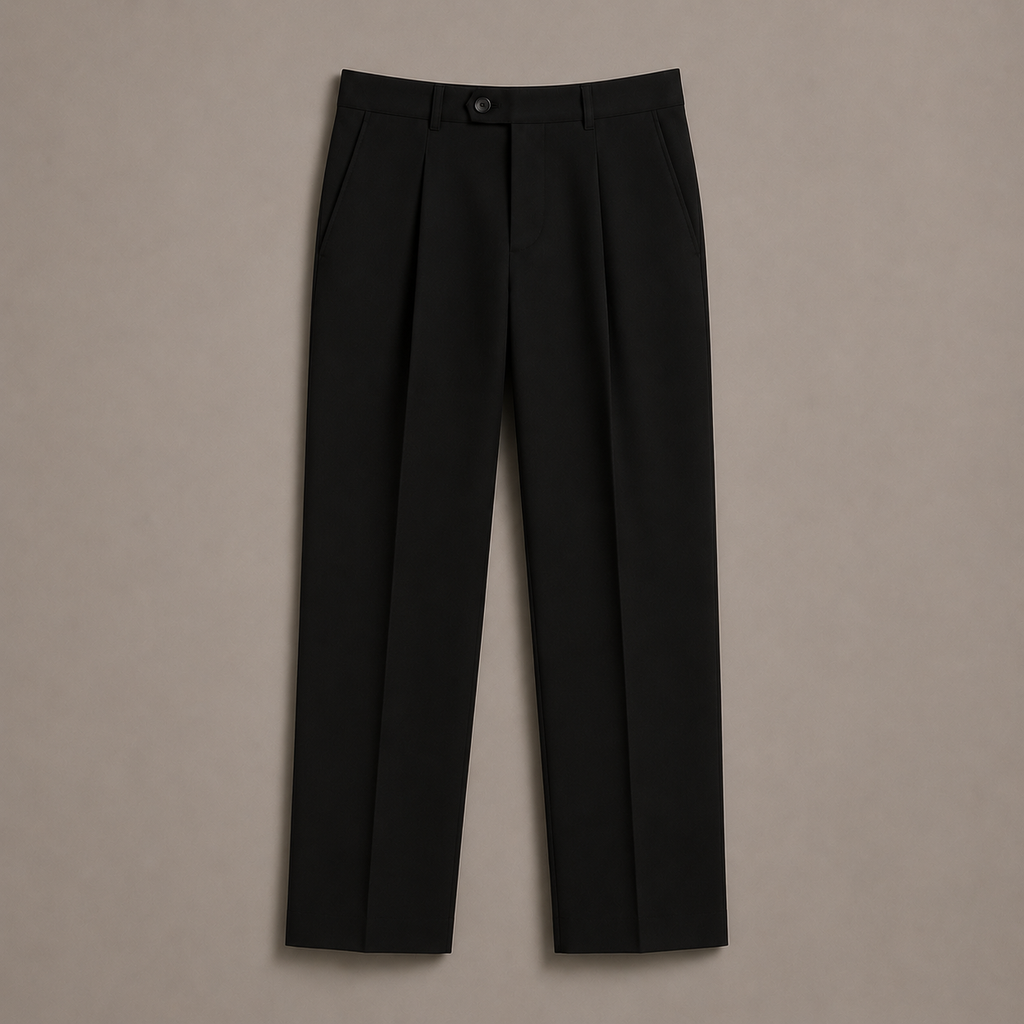 Black Linen Trousers