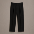 Black Linen Trousers