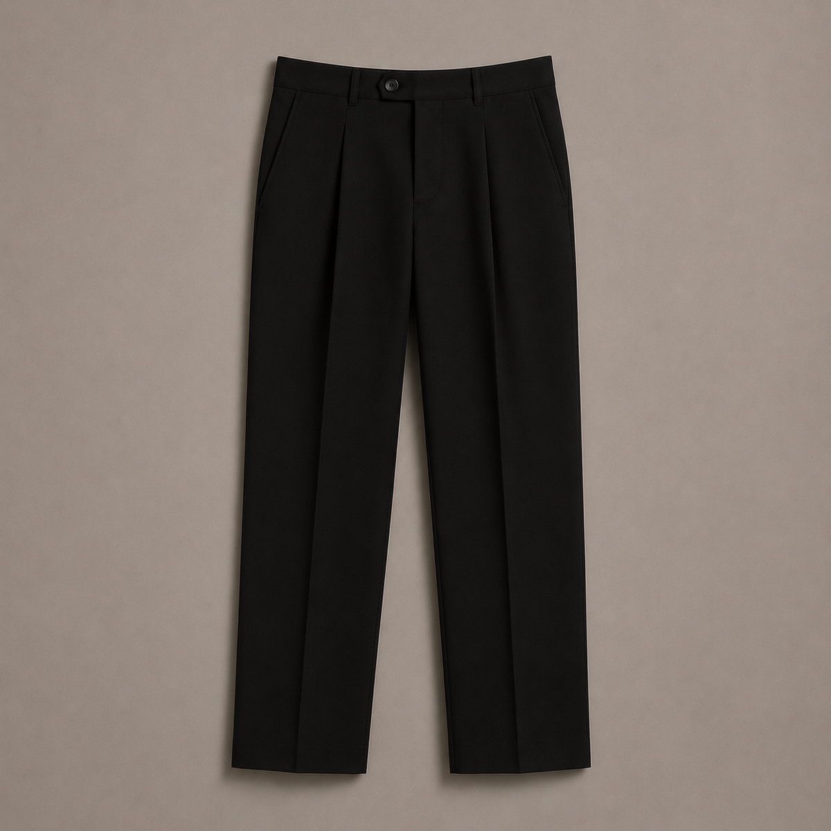 Black Linen Trousers