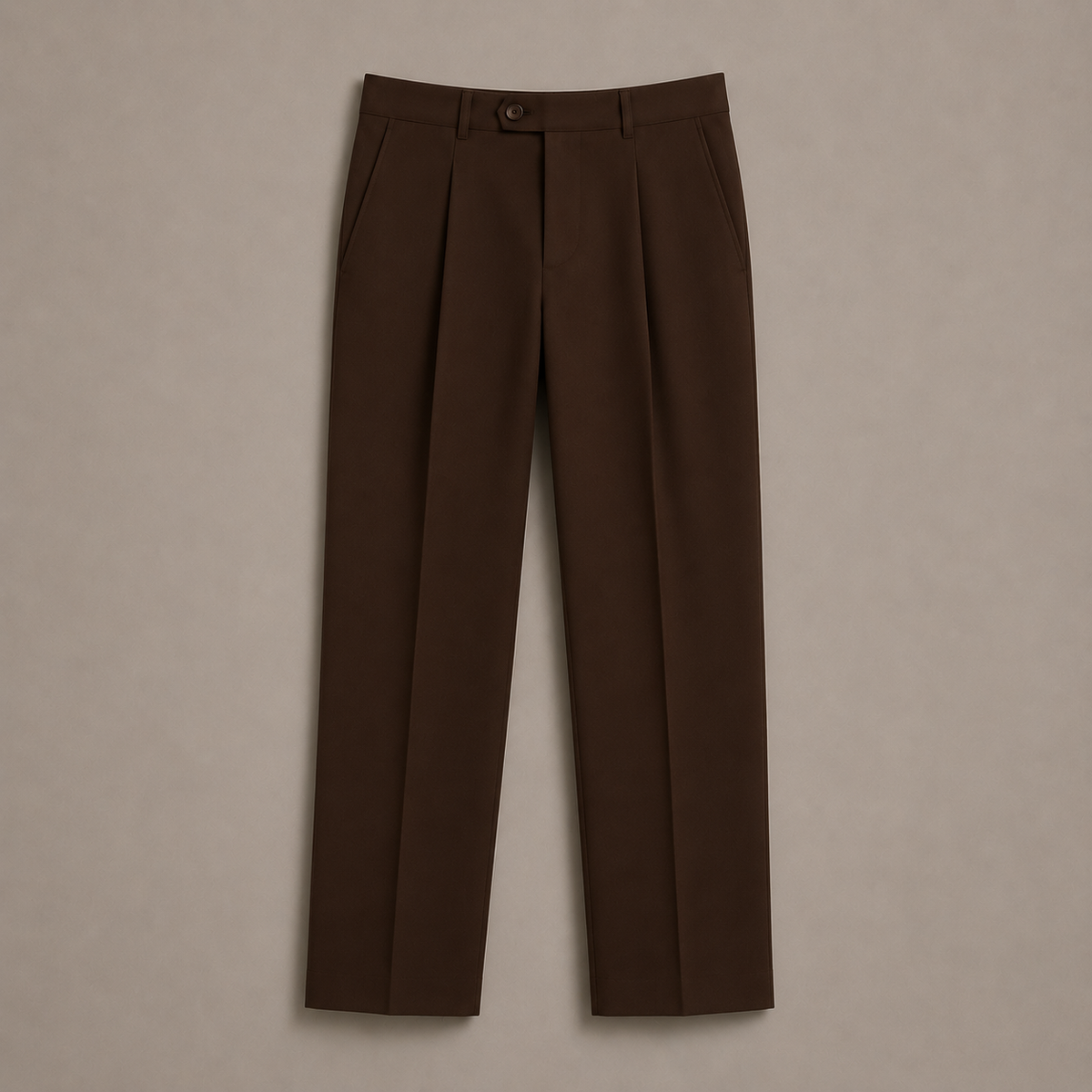 Brown Linen Trousers