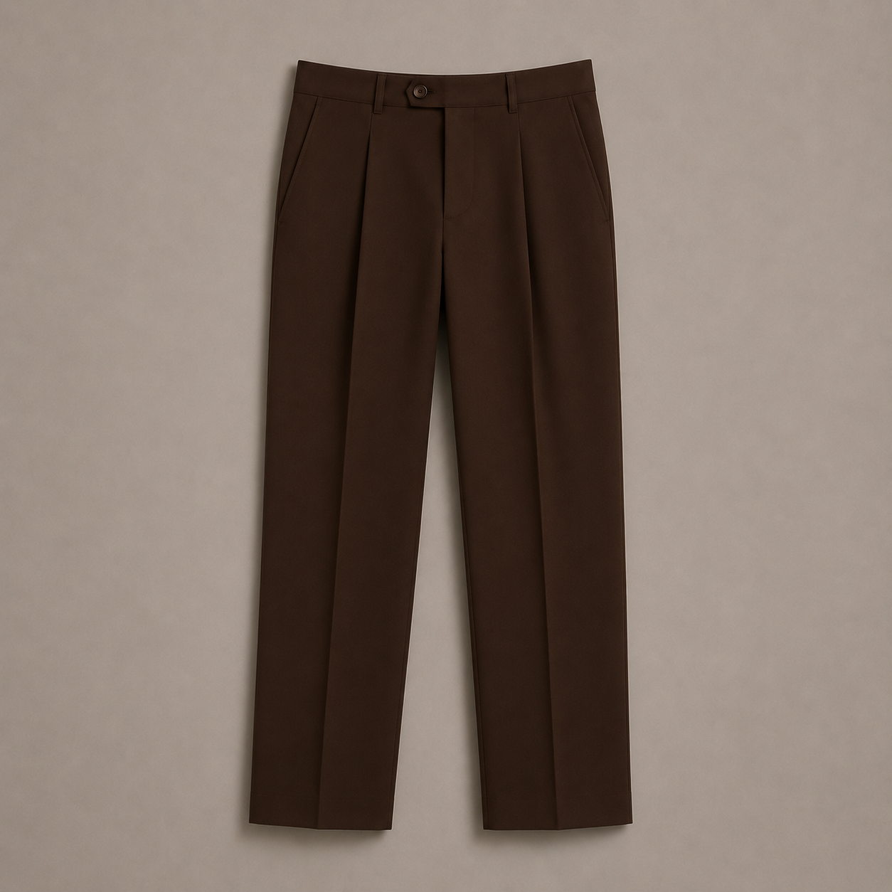 Brown Linen Trousers
