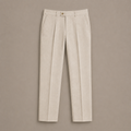 Ivory Linen Trousers