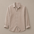 Sand Striped Linen Shirt