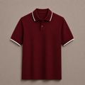 Wine Cotton Classic Polo