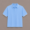 Sky Blue Cotton Classic Polo