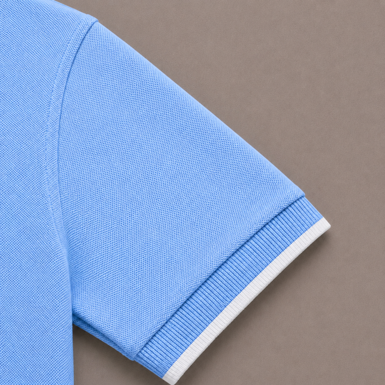 Sky Blue Cotton Classic Polo