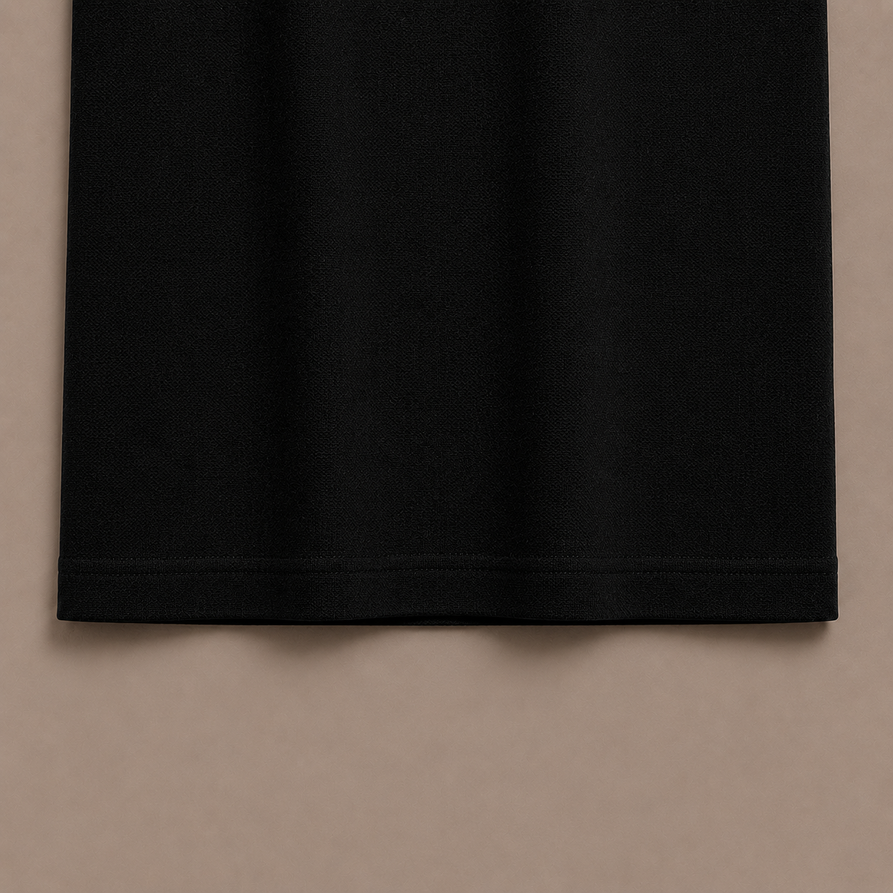Black Cotton Classic Polo