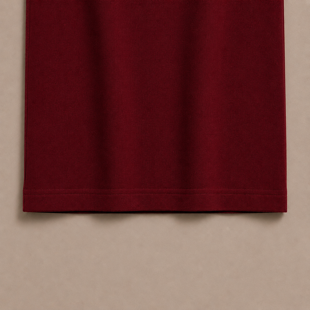 Wine Cotton Classic Polo